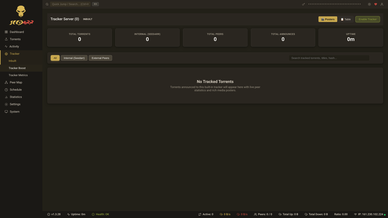 Seedarr Tracker