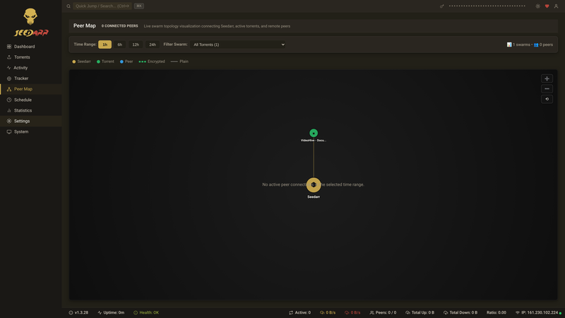 Seedarr Peer Map
