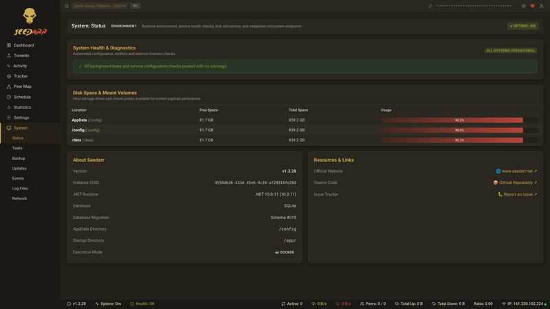 Seedarr System
